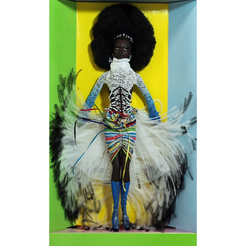 2002 Treasures of Africa Mbili Barbie (55287)