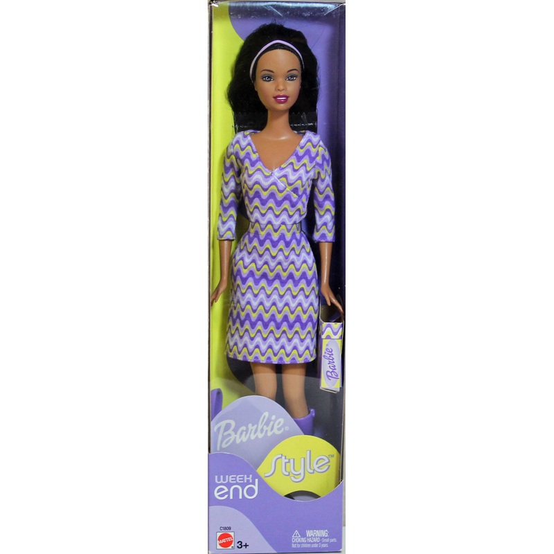 2002 Weekend Style Barbie (C1809) - African American