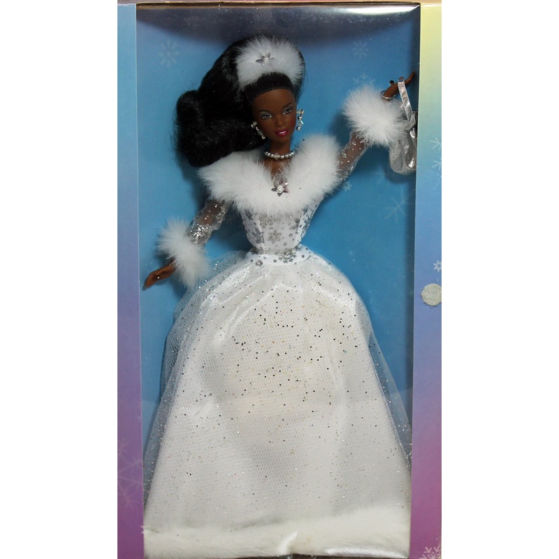 2002 Winter's Reflection Barbie (55683) - African American