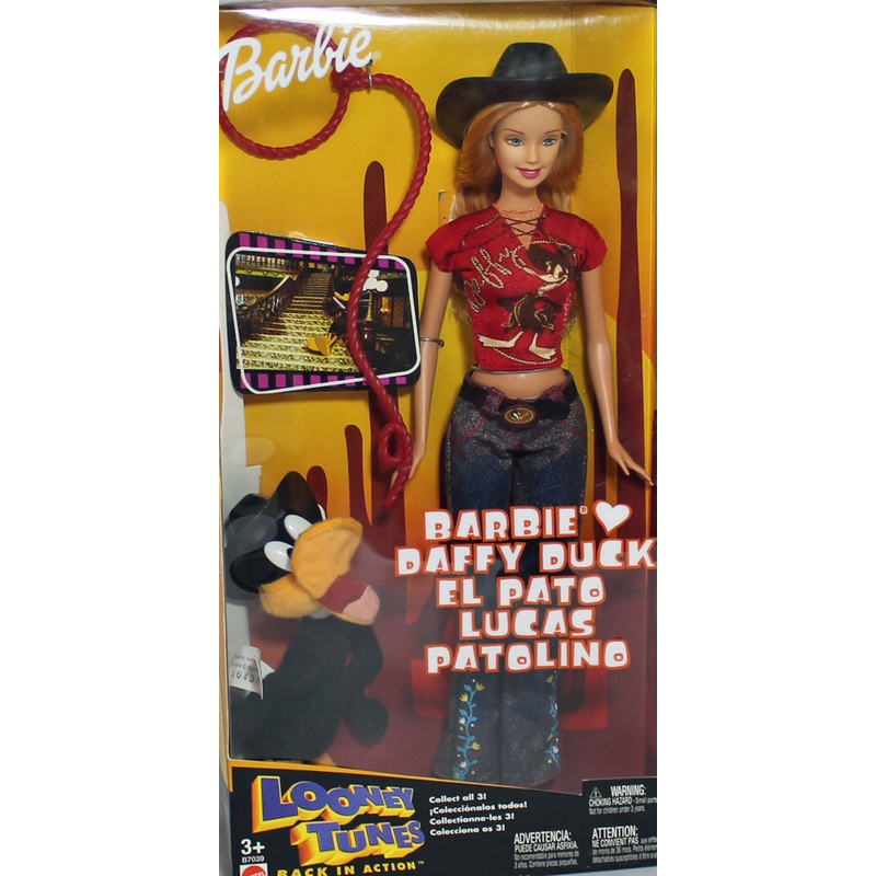 2003 Barbie Loves Daffy Duck (B7039) - Looney Tunes