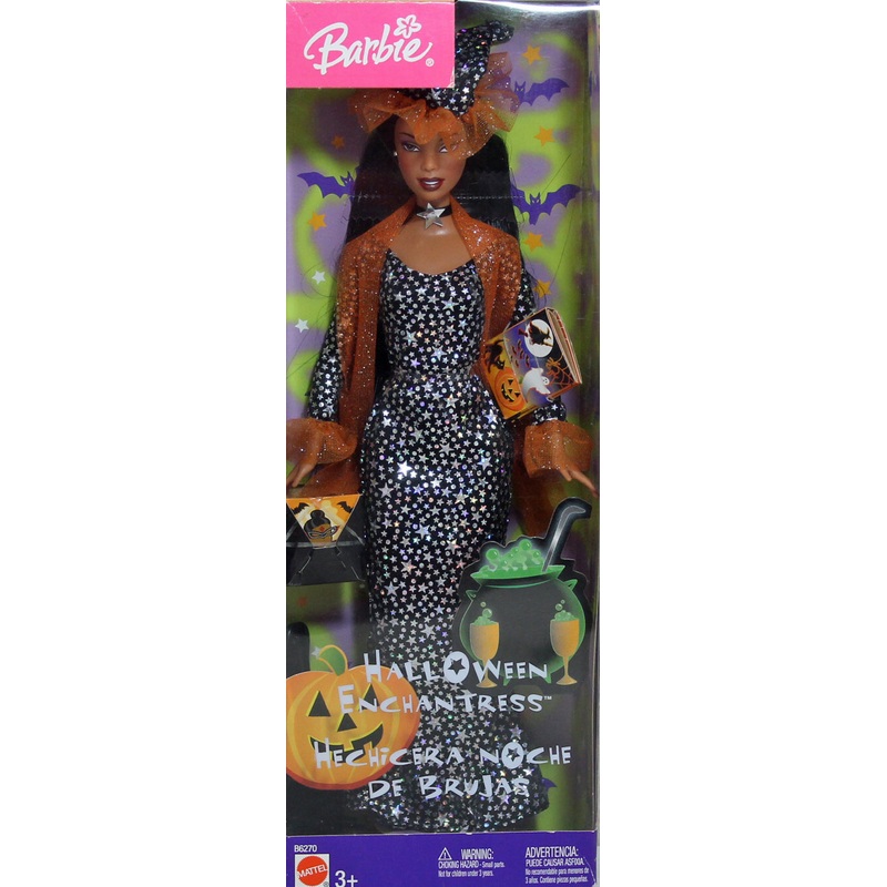 2003 Halloween Enchantress Barbie (B6270) - African American