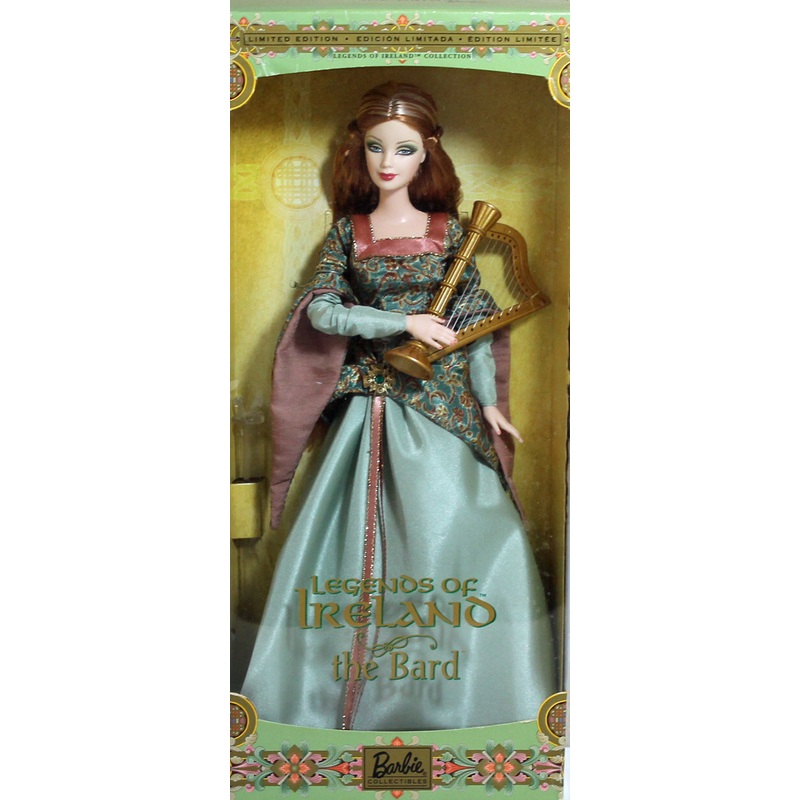 2003 Legends of Ireland the Bard Barbie (B2511)