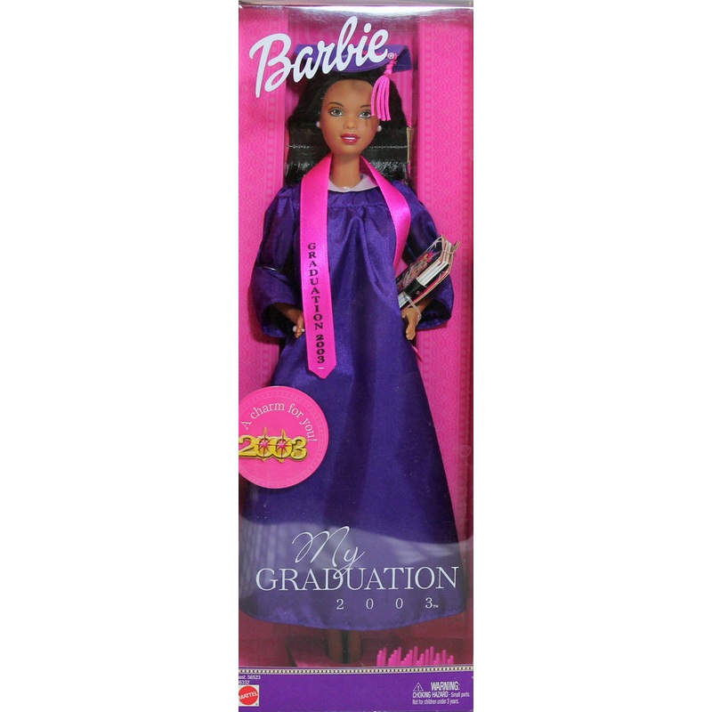 2003 My Graduation Barbie (56523) - Purple Gown