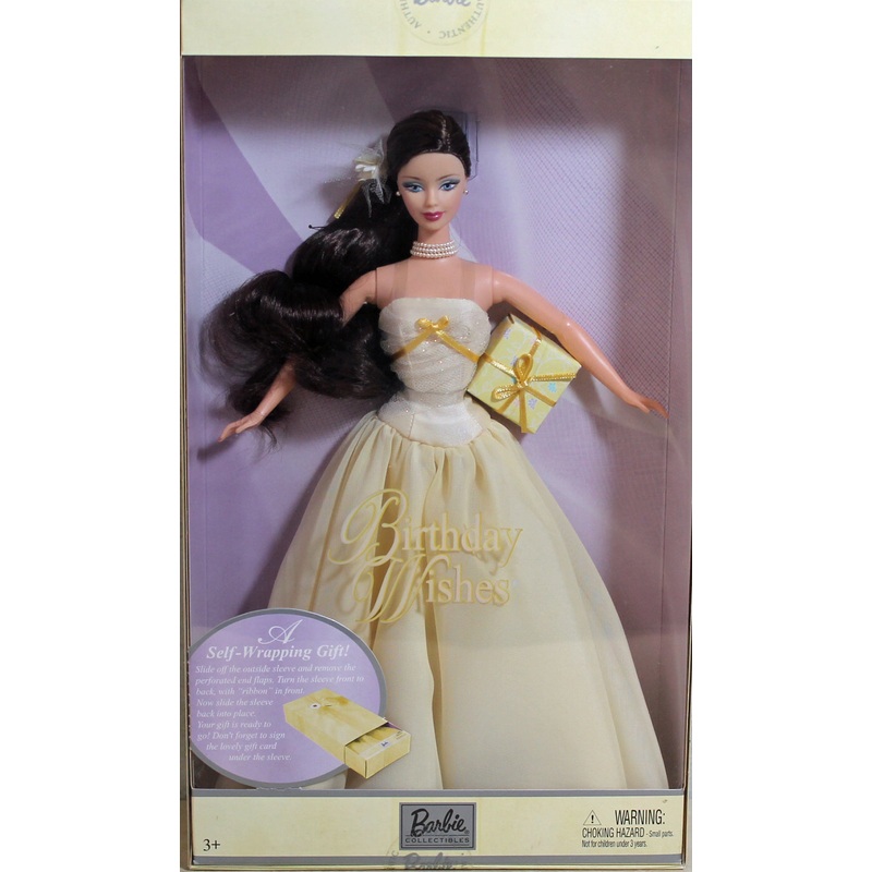 2003 Yellow Birthday Wishes Barbie (B9786)
