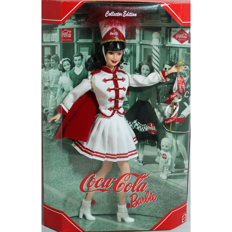 2001 Coca-Cola Majorette Barbie (53974)