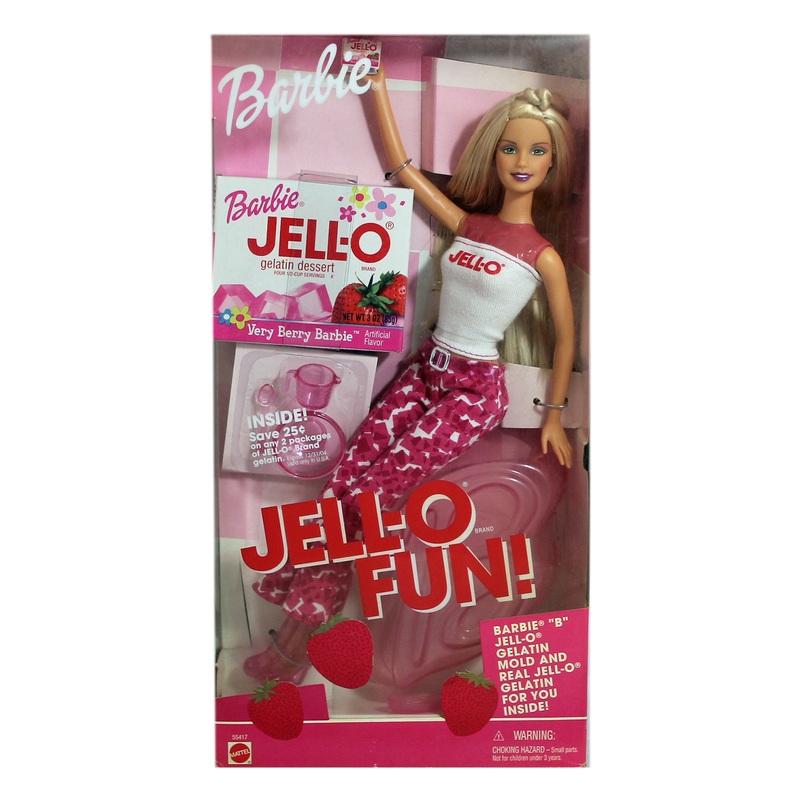 2001  Jell-O Fun Blonde Barbie (55417)