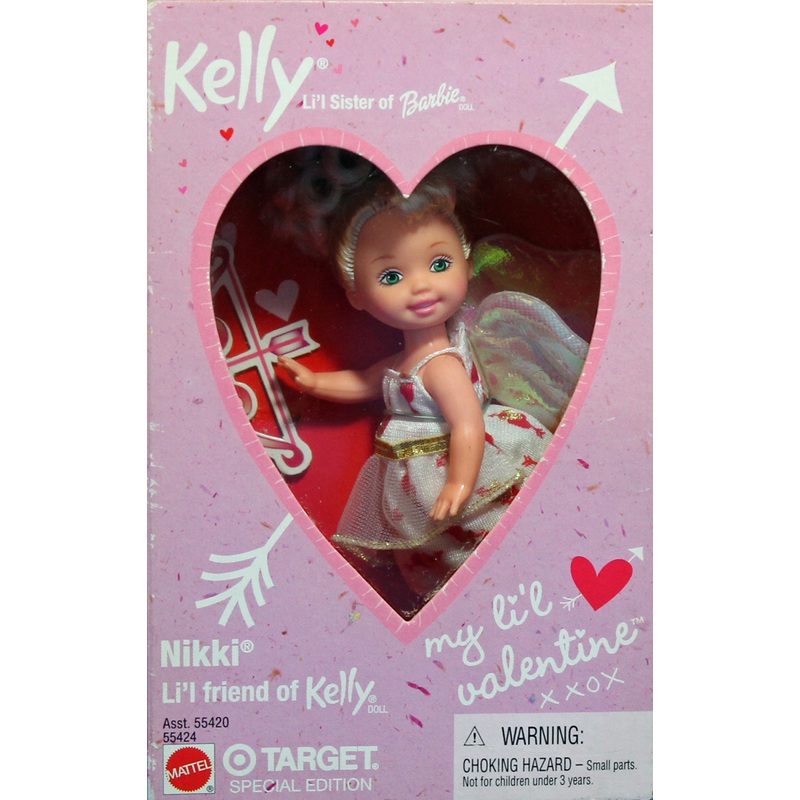 2001 My Li'l Valentine Nikki Barbie (55424)
