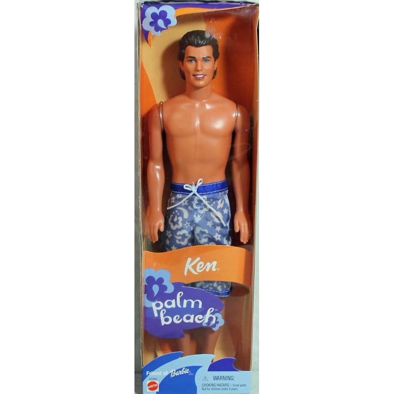 2001 Palm Beach Ken Barbie (53462)