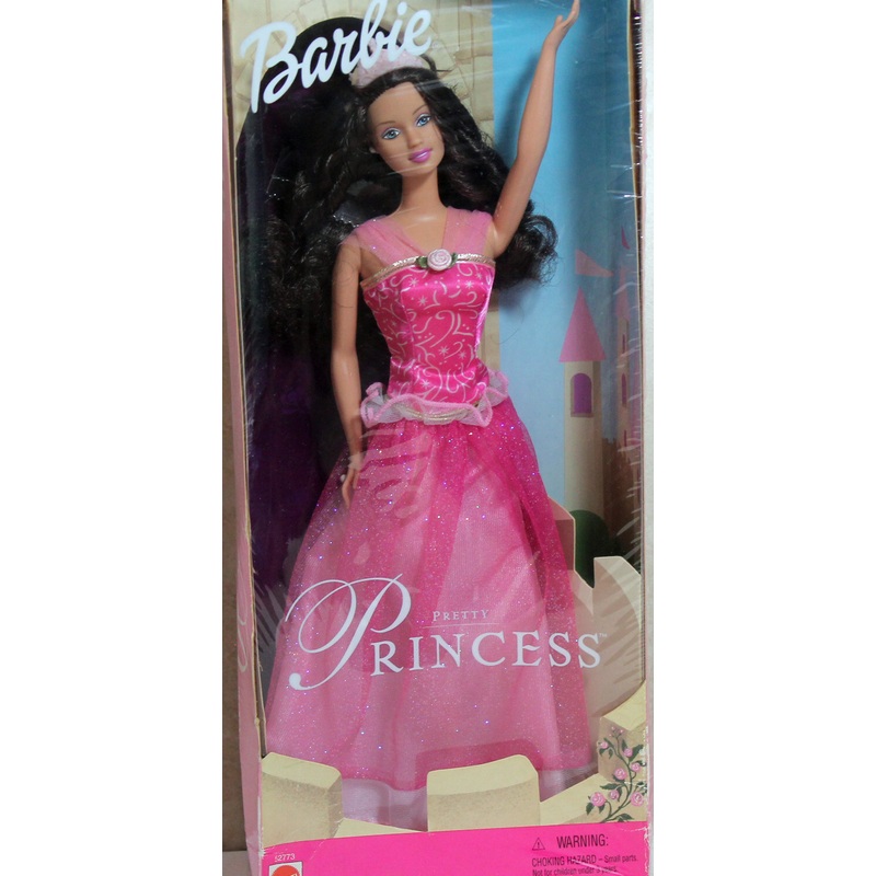 2001 Pretty Princess Barbie (52773) - Brunette