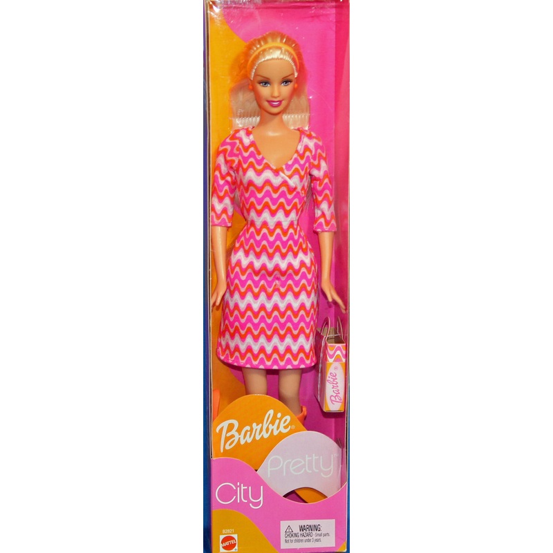 2002 City Pretty Blonde Barbie (B2821)