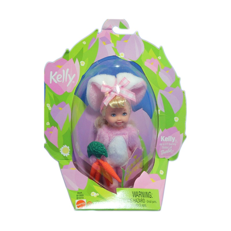 2002 Easter Garden Bunny Kelly Barbie (B1070)