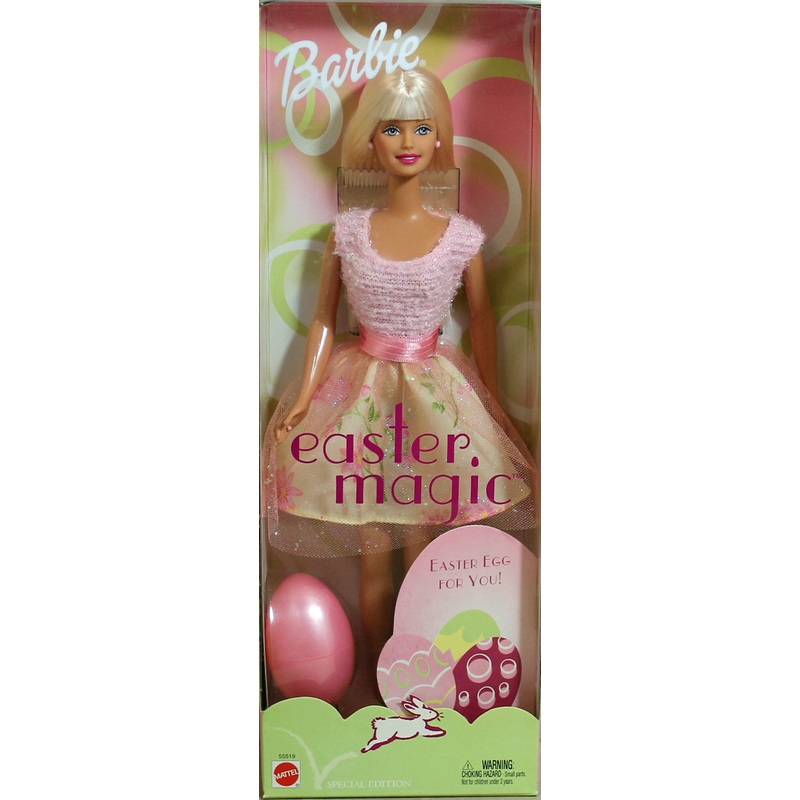 2002 Easter Magic Barbie (55519)