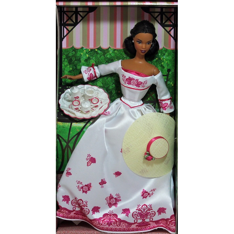 2002  Victorian Tea Barbie (B0788) - African American