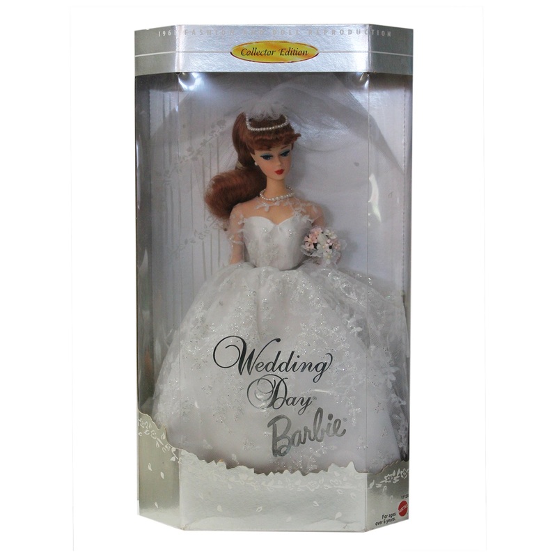 1996 Wedding Day Barbie (17120) - Brunette hair
