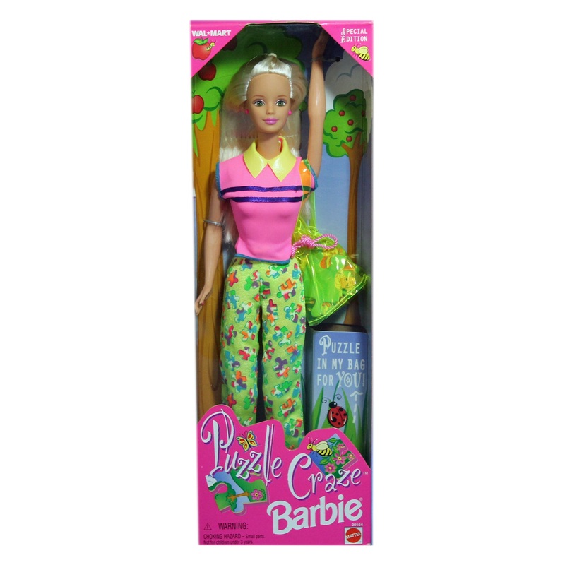 1998 Puzzle Craze Barbie (20164)