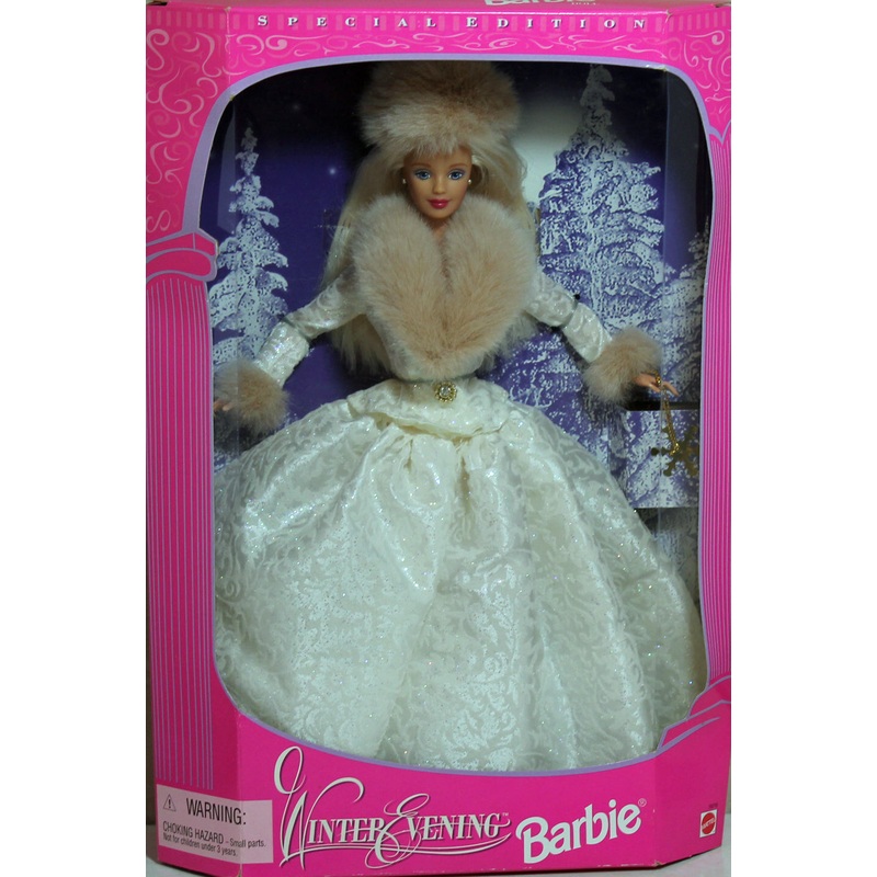 1998 Winter Evening Barbie (19218) - Blonde hair