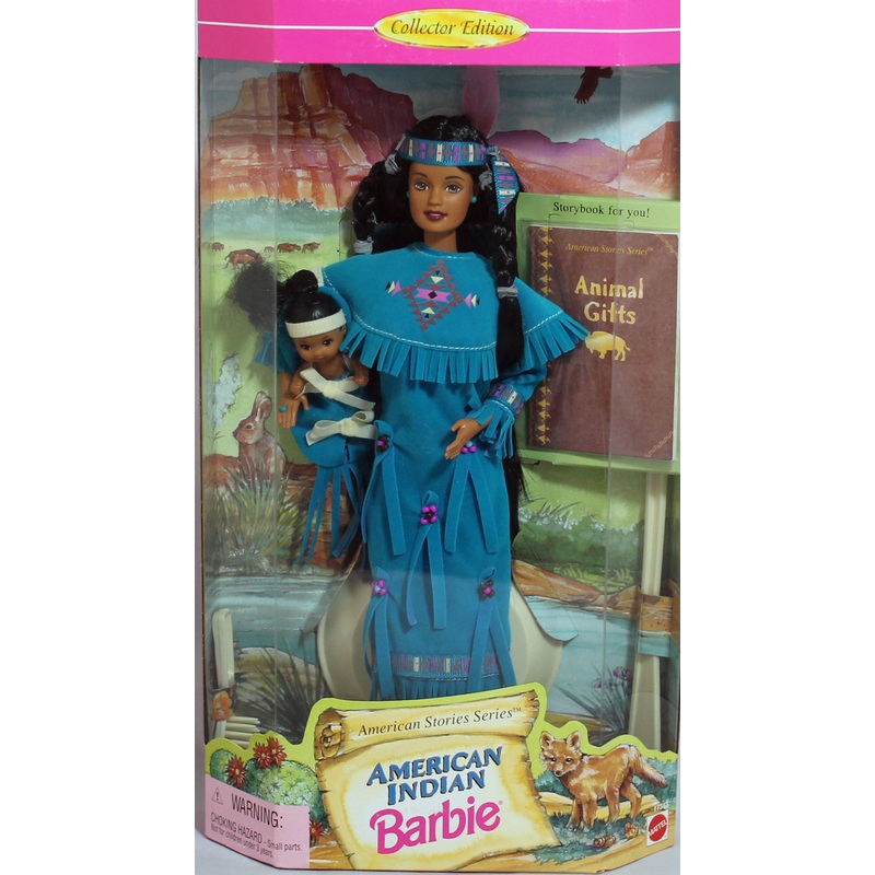 1996 American Stories Indian Barbie (17313)