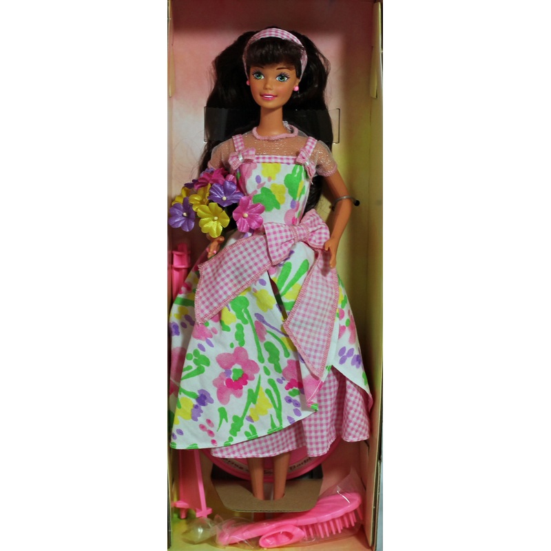 1996 Avon Spring Petals Barbie (16872) - Brunette
