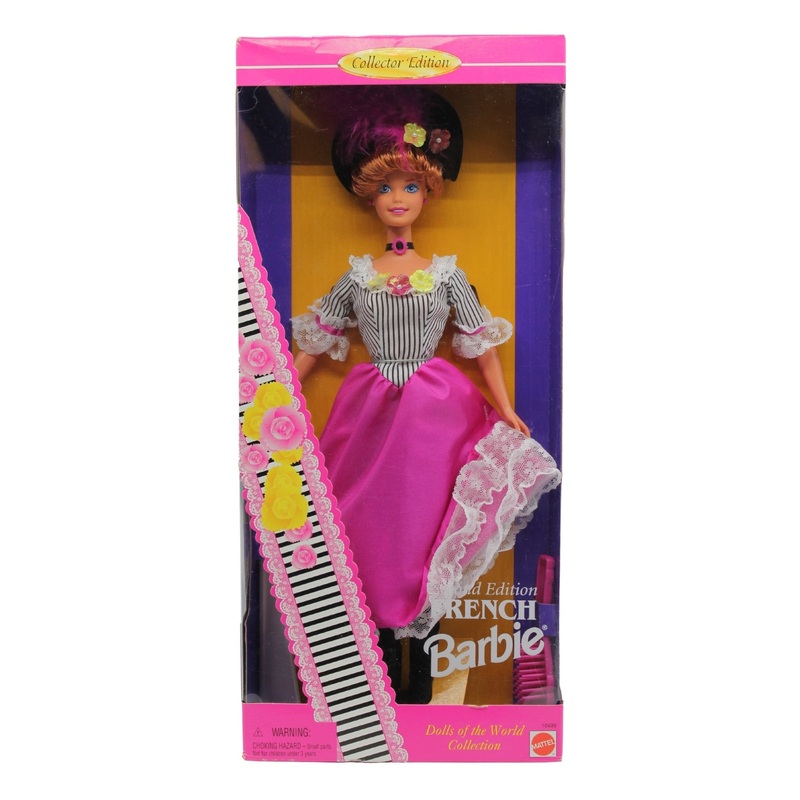 1996 French Barbie (16499) - DOTW