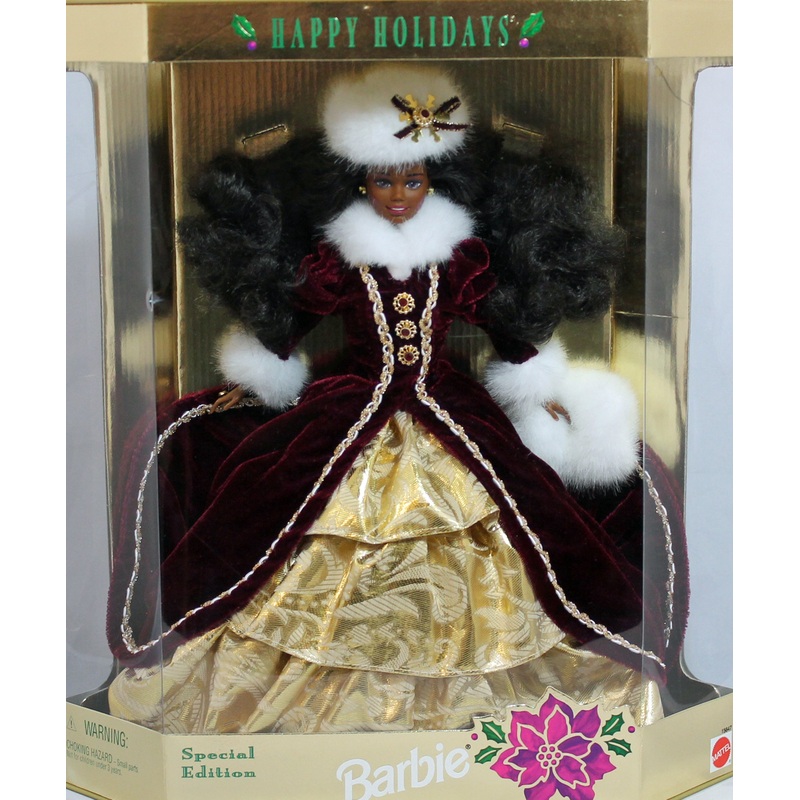 1996 Holiday Barbie (15647) - African American