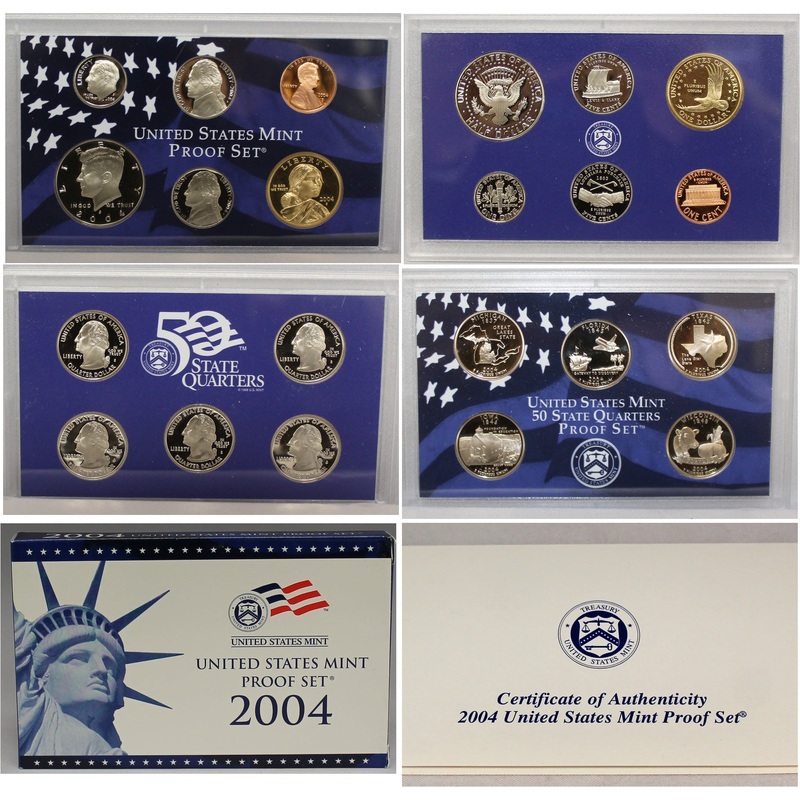 2004 Proof Set CN-Clad (OGP) 11 coins