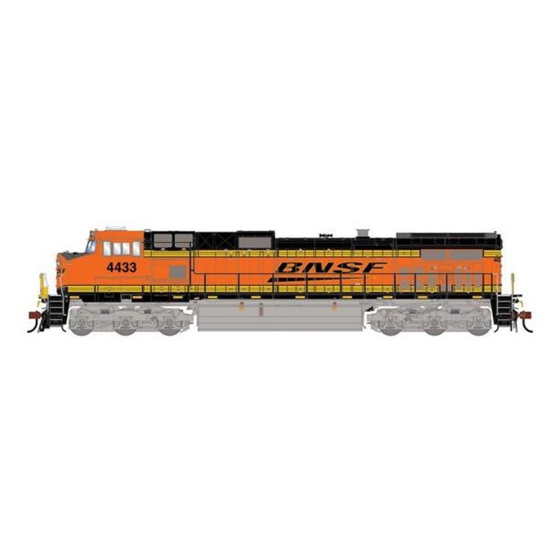 Athearn Genesis G1202 HO Scale Dash 9-44CW BNSF 'Wedge' 4433 DC