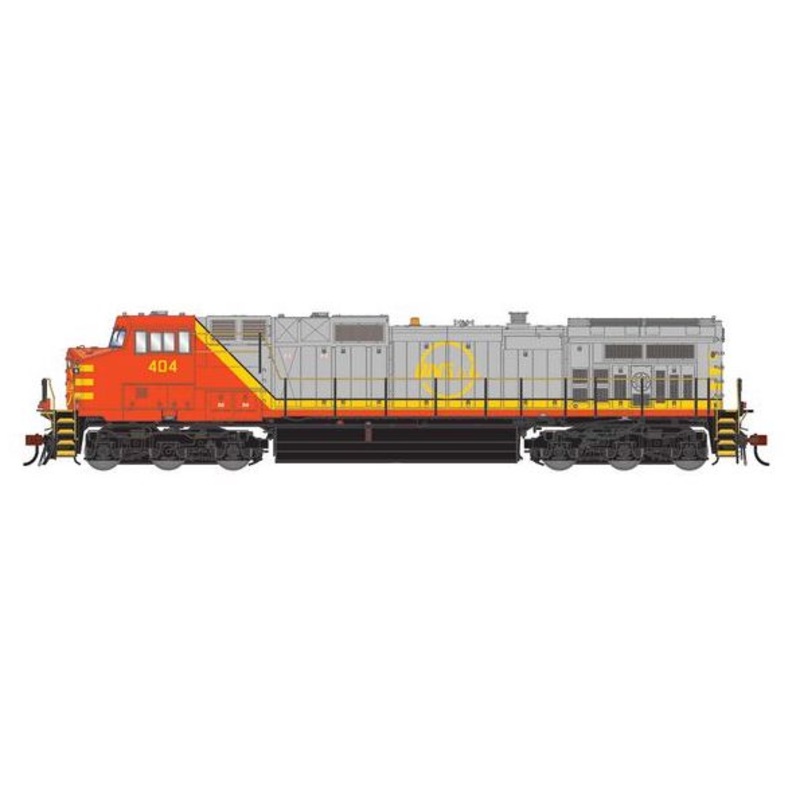 Athearn Genesis G1208 HO Scale Dash 9-44CW Quebec, North Shore & Labrador QNSL 404 DC