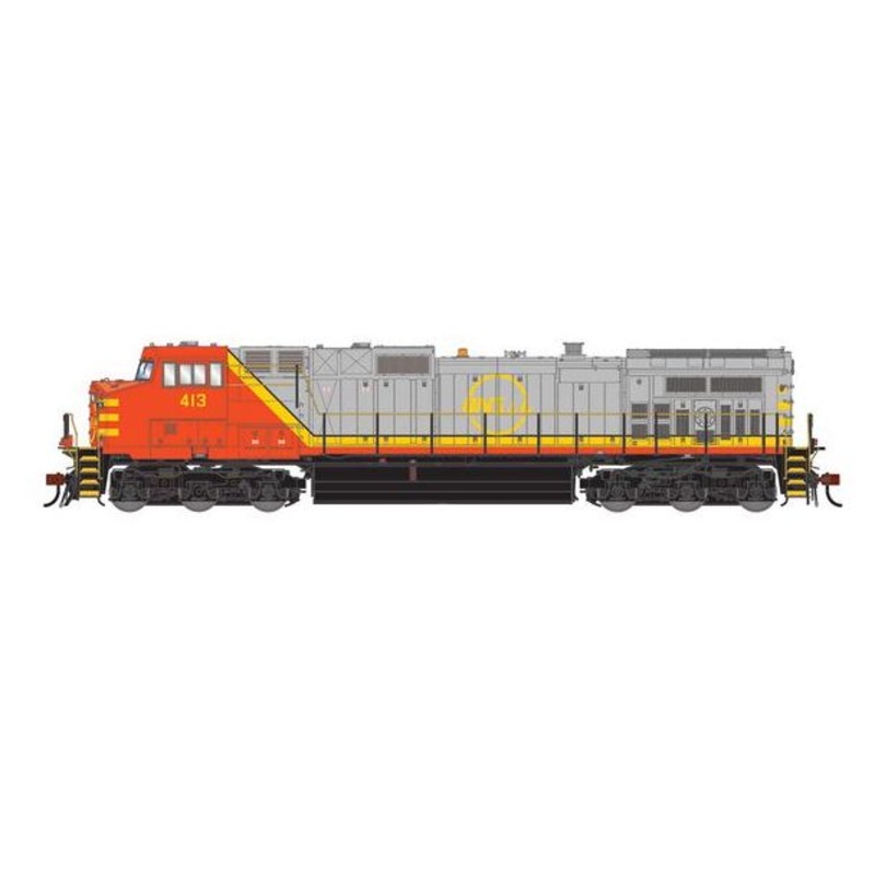Athearn Genesis G1210 HO Scale Dash 9-44CW Quebec, North Shore & Labrador QNSL 413 DC