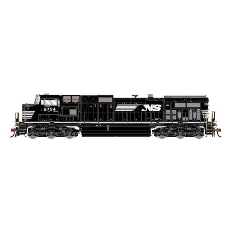 Athearn Genesis G1216 HO Scale Dash 9-44CW Norfolk Southern NS 9754 DCC/Sound