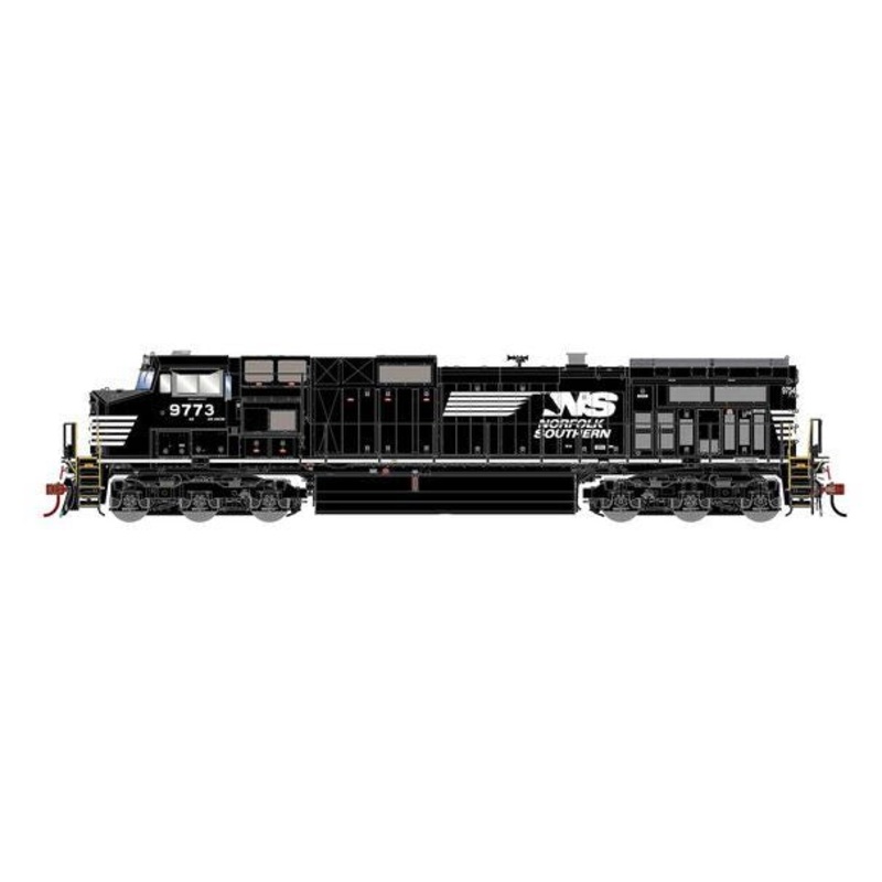 Athearn Genesis G1217 HO Scale Dash 9-44CW Norfolk Southern NS 9773 DCC/Sound