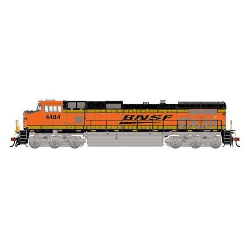 Athearn Genesis G1224 HO Scale Dash 9-44CW BNSF 'Wedge" 4484 DCC/Sound