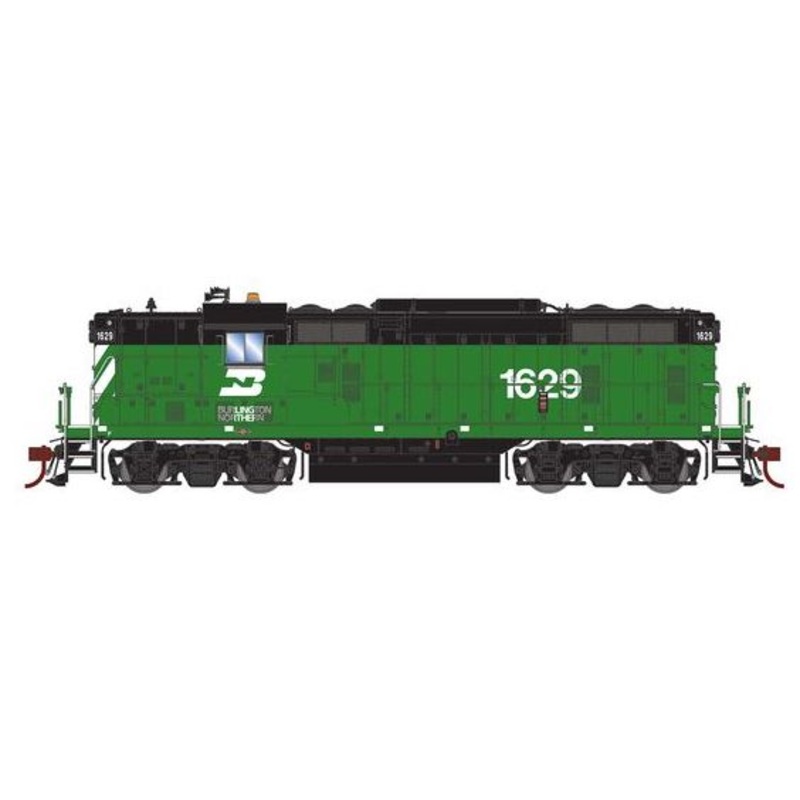 Athearn Genesis G1238 HO Scale EMD GP7 Burlington Northern BN 1629 DC