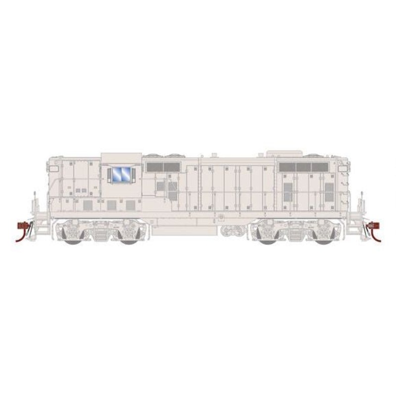 Athearn Genesis G1246 HO Scale EMD GP7 Undecorated Ph II w/Non-Dynamic Brakes DC