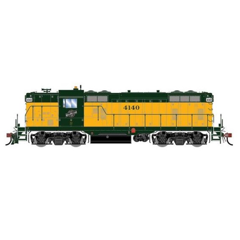 Athearn Genesis G1250 HO Scale EMD GP7R Chicago & North Western CNW 4140 DCC/Sound