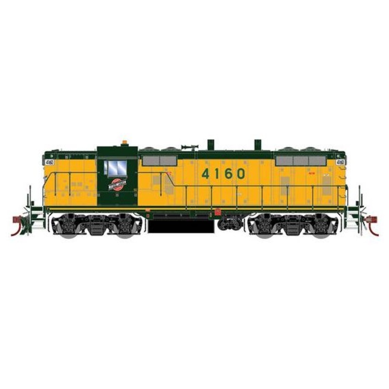 Athearn Genesis G1251 HO Scale EMD GP7R Chicago & North Western CNW 4160 DCC/Sound