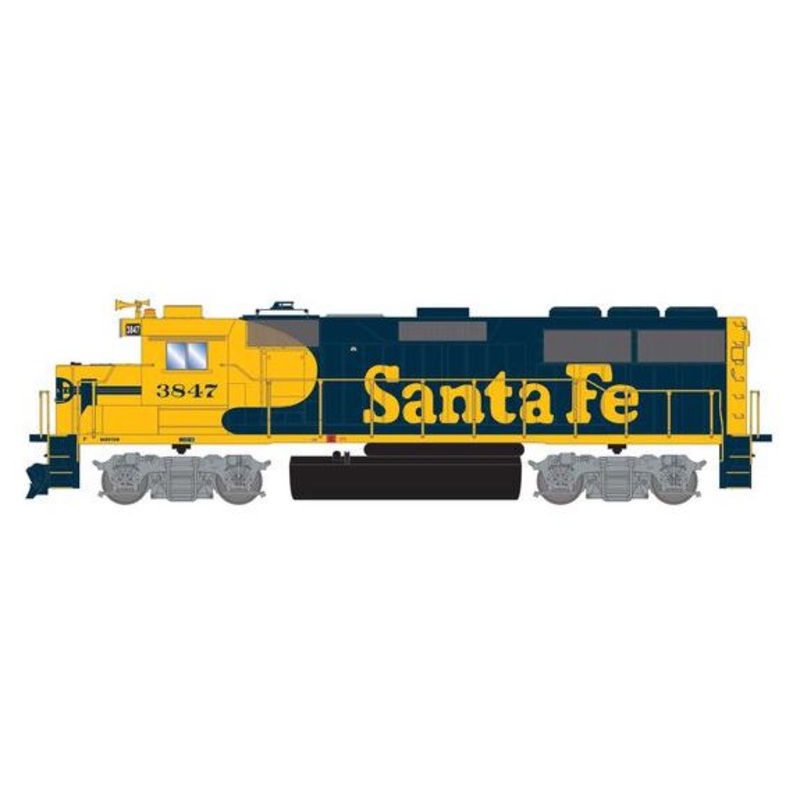 Athearn RTR 1503 HO Scale EMD GP50 Santa Fe ATSF 3847 DC