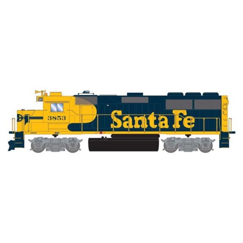 Athearn RTR 1505 HO Scale EMD GP50 Santa Fe ATSF 3853 DC