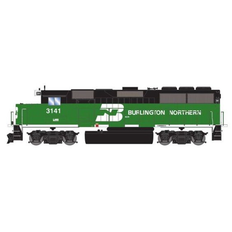 Athearn RTR 1508 HO Scale EMD GP50 Burlington Northern BN 3141 DC