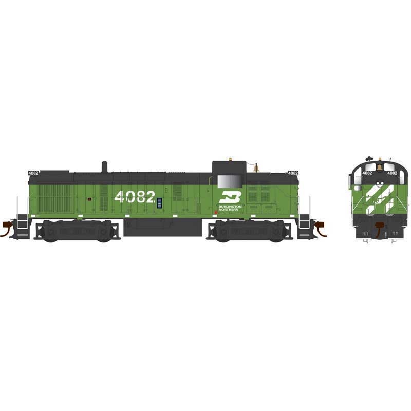 Bowser 25188 HO Scale ALCo RS-3 Diesel Locomotive Burlington Northern BN 4081 DCC & Sound
