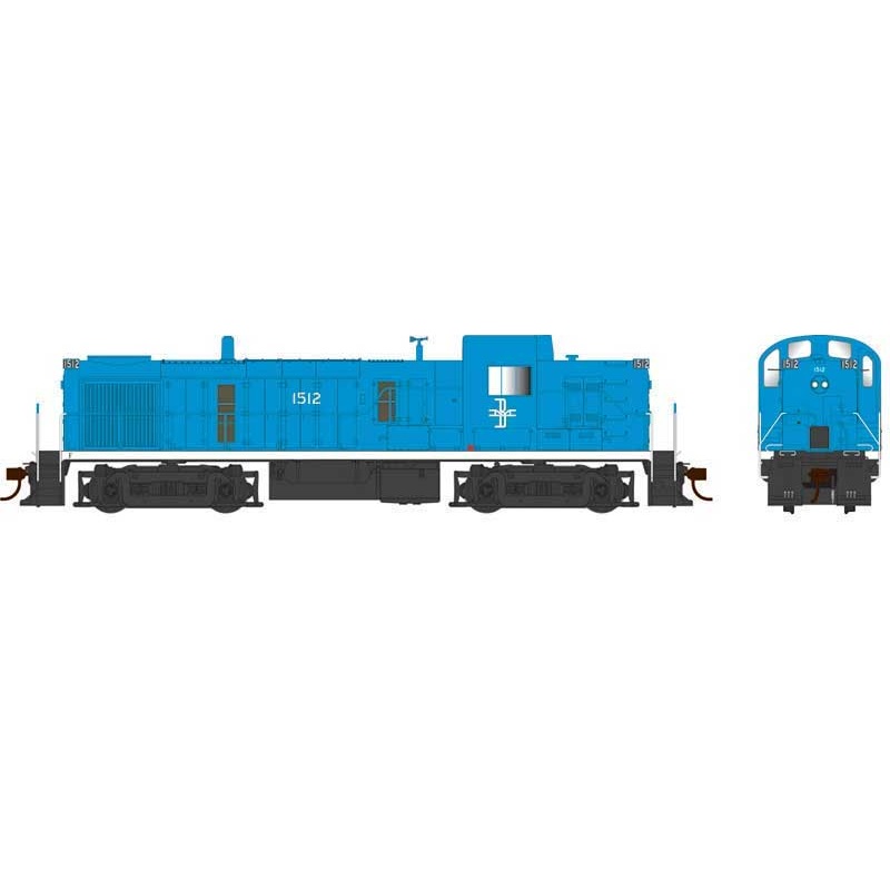 Bowser 25189 HO Scale ALCo RS-3 Diesel Locomotive BM 1512