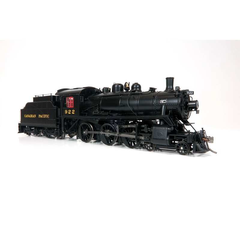 Rapido 602501 HO Scale D10g 4-6-0 Steam Locomotive Canadian Pacific CP 922 DCC and Sound