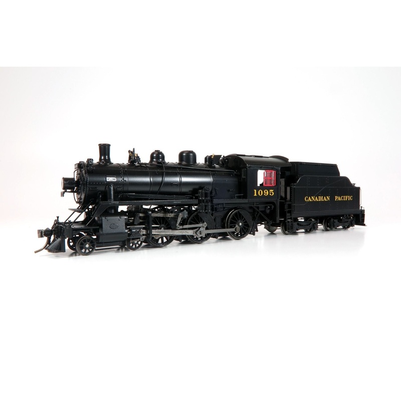 Rapido 602508 HO Scale D10h 4-6-0 Steam Locomotive Canadian Pacific CP 1095 DCC and Sound