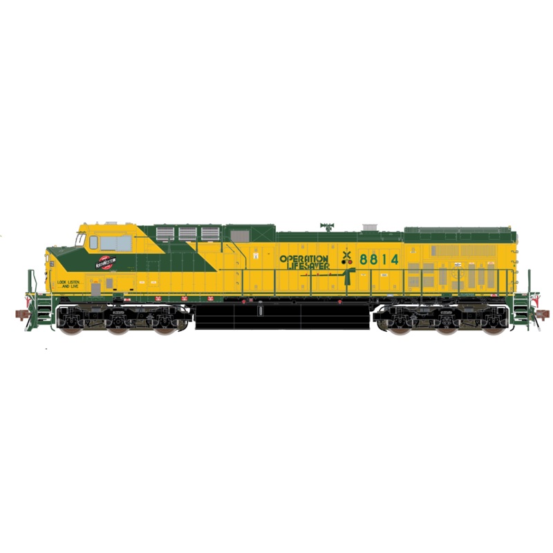 ScaleTrains 39638 HO Scale GE AC4400CW Diesel C&NW 8826