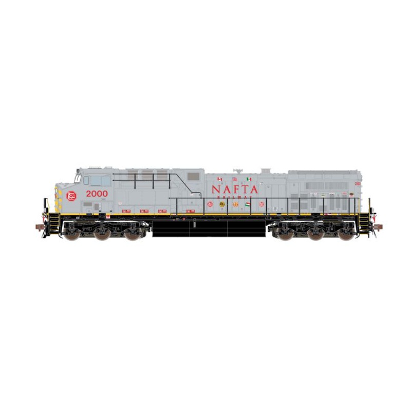 ScaleTrains 39643 HO Scale GE AC4400CW Diesel "NAFTA" KCS 2000 DCC & LokSound
