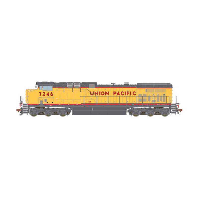 ScaleTrains 39694 HO Scale GE AC4400CW Diesel Union Pacific "Red Sill" UP 7247