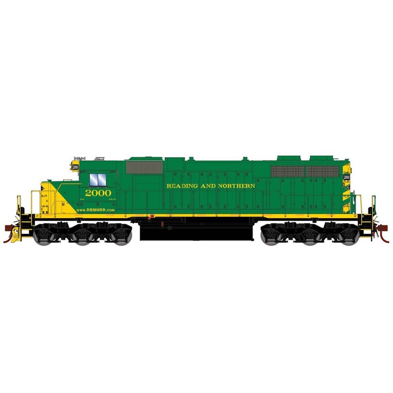 Athearn 88633 HO Scale EMD SD38 Reading & Northern RBMN 2000