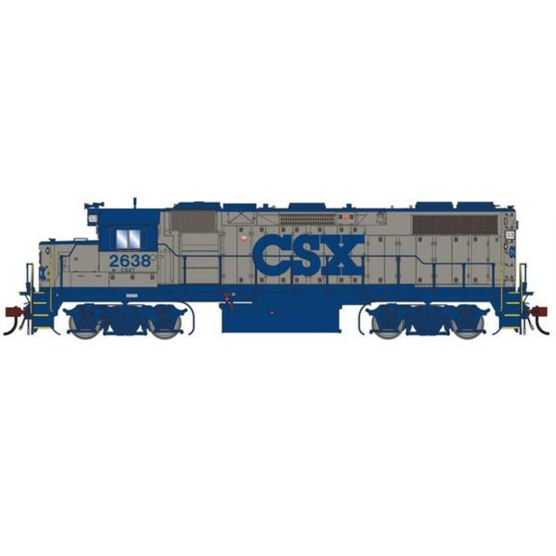 Athearn Genesis G1411 HO Scale GP38-2 CSX 2638 DCC/Sound