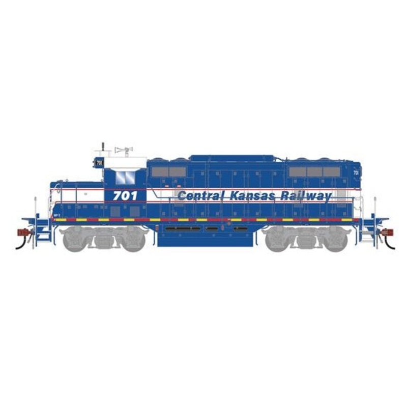 Athearn Genesis G1499 HO Scale EMD GP7u Central Kansas Railway CKRY 701 DCC/Sound