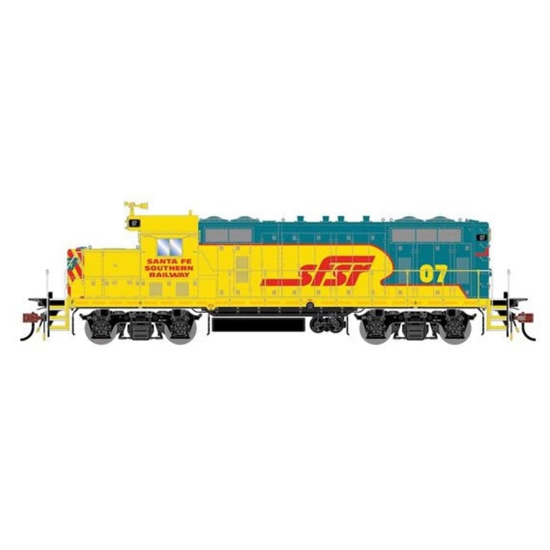 Athearn Genesis G1504 HO Scale EMD GP7u Santa Fe Southern SFS 07 DCC/Sound