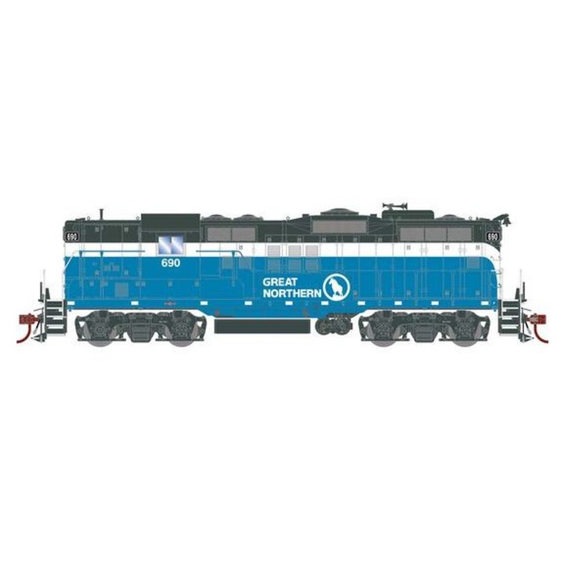 Athearn Genesis G82283 HO Scale EMD GP9 Great Northern GN 690